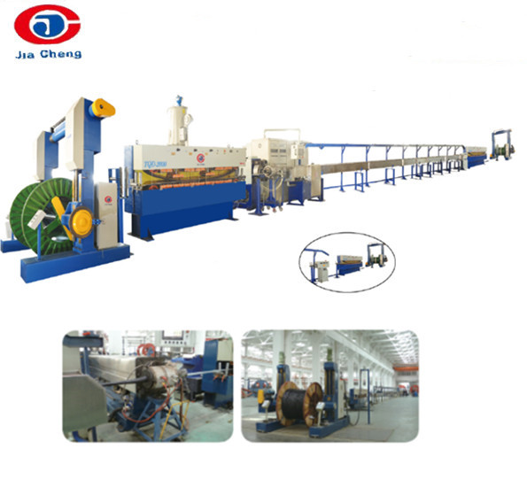 Cable sheath production line