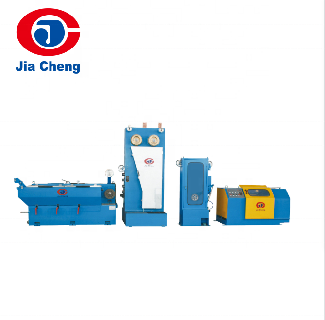 Intermediate wire drawing machine with annaler